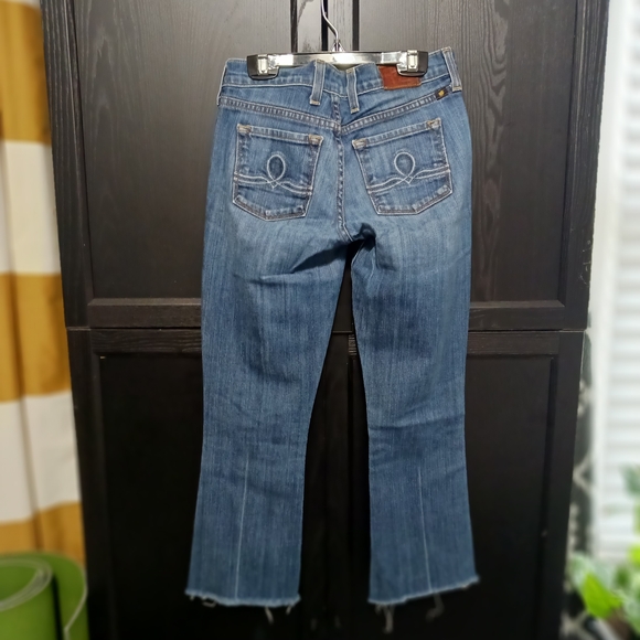 Lucky Brand Blue Flare Jeans - Picture 1 of 4